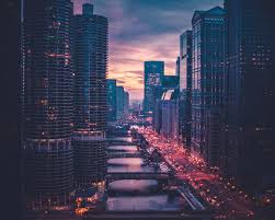 Video i 4k og hd klar til næsten enhver nle nu. Urban High Rise Building During Golden Hour Chicago Image Free Stock Photo