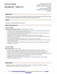 A resume contains job seeker's educational qualifications, previous work experience information and personal details. Library Page Resume Samples Qwikresume