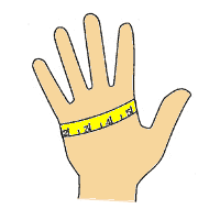 For baseball gloves, you should measure from the base of your palm to the tip of your index finger. Glove Sizing Charts How To Measure The Correct Glove Size