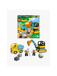 Lego Duplo 10931 Truck Tracked Excavator At John Lewis Partners