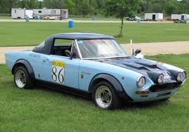 Abarth-Style Vintage Racer: 1972 Fiat 124 Spider