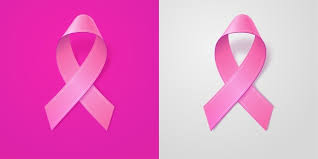 Premium Vector Realistic Pink Ribbon On Light Pink And Gray Background Breast Cancer Awareness Symbol In October Template For Banner Poster Invitation Flyer