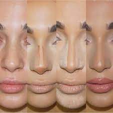 Contouring for a crooked nose if you have a crooked nose (a nose that appears uneven or slightly slanted rather than following a straight line), contour a straight line on both sides of the bridge and apply highlighter in. Baking 101 Makeup Nose Makeup Nose Contouring Contour Makeup