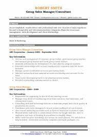 ● frequently interacted with guests and sought feedback. Group Sales Manager Resume Samples Qwikresume