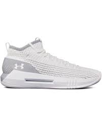 Under Armour Ua Heat Seeker Basketball Shoes in White for Men | Lyst Canada