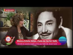 Anécdotas de Javier Solis con su esposa Blanca Estela Sáenz