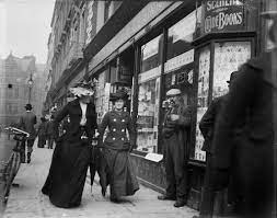 Two Women One Wearing Necktie Walking On Grafton Street John J Clarke Google Arts Culture Grafton Street Dublin Old Photos