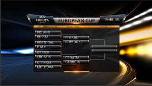 European Cup Graphic Sports Graphic Design Sports Graphics Broadcast
