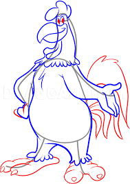 In case you don\'t find what you are looking for. How To Draw Foghorn Leghorn Coloring Page Trace Drawing