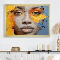 Large People Framed Art