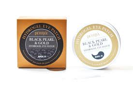 Petitfee Black Pearl Gold Hydrogel Eye Patch 60 Pieces Patchs Hydrogel Petitfee De L Or Et De La Perle Noire Pour Un Contour De L Oeil Eclatant