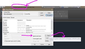 Controlling Autocad Linetype Scale Is As Easy As 1,2,3! | Cadnotes