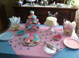Gender Reveal Party Table Setting Gender Reveal Party Reveal Parties Party