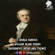 5 William Blake Poems Biography Intro Theme Blake Poems William Blake Poems Poems William Blake
