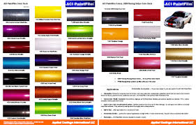 Car Paint Colors Samples Printable Coloring Pages