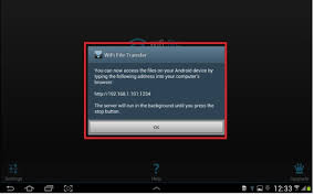 If you receive an error. Wifi File Transfer Transferring File Easily From Android Device To Computer