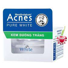 Acnes Pure White Cream 40gr From Rohto Mentholatum This Cream Whitens Your Face And Prevents It From Acne After Acne It Contains Ahas Natural Food Extract