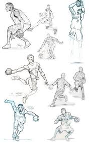 How to draw a manga male head. Basketball Sketches Basketball Drawings Sports Drawings Sketches