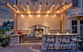 outdoor kitchen lighting