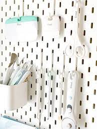 Whether you're new to diy or an experienced maker, our smart cutting machines will give you that creative edge. Cricut Craft Room Organization Ideas Pegboard Craft Room Craft Room Organization Cricut Craft Room