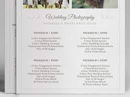 5 steps to make a wedding photography flyer. Wedding Photographer Pricing Guide Psd Template V3 On Behance