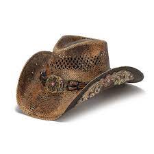 Stampede Hats Genuine Panama Straw Western Hat Flower Item Chc Ca 1822 Workboots Ladiesurbanwintercommuterbo Cowboy Hats Rhinestone Cowboy Western Hats