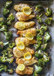 One Pan Baked Lemon Parmesan Chicken And Broccoli From Gimmedelicious Com On Foodiecrush C Fodmap Chicken Recipes Low Fodmap Chicken Recipes Low Fodmap Chicken