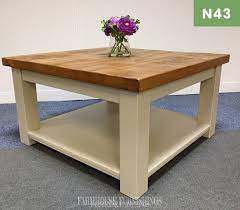 Set includes one (1) ottoman table pine with rubberwood, mdf, plywood, veneer fabric and foam construction antique pine finish square leg base Plank Top Solid Pine Square Coffee Table Farmhouse Furnishings