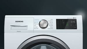 Karim nice if we take a look under the washing machine, you'll see what makes it so heavy. Siemens Iq500 Washing Machine Door Locked
