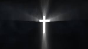 Cross Shinning Light Into Dark Stock Footage Video (100% Royalty ...