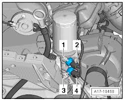 How to test oil pressure switch. Skoda Workshop Manuals Octavia Mk2 Drive Unit 1 8 112 118 Kw Tsi 2 0 147 Kw Tsi Engine Engine Lubrication Bracket For Auxiliary Units With Oil Filter And Engine Oil