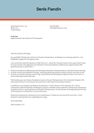Check spelling or type a new query. Chiropractor Cover Letter Example Kickresume