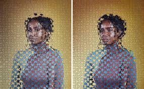 You control the design and how many pieces are in each custom photo puzzle. Portraits Of Identical Twins Made Into Jigsaw Puzzles Booooooom Create Inspire Community Art Design Music Film Photo Projects
