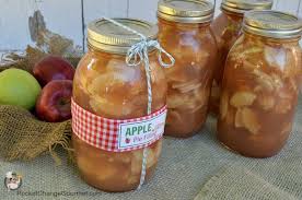 Once you're done, it just sits on the shelf, and literally all you have to do is open a jar and dump it into a pie shell when you're ready for it. Canned Apple Pie Filling Printable Labels Pocket Change Gourmet