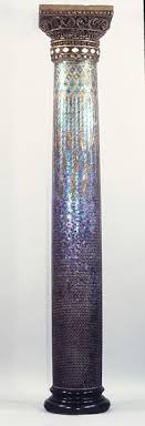 Glass packed columns must be installed simultaneously at the inlet and the detector and must be installed installing glass packed columns. Designed By Louis Comfort Tiffany Column American The Metropolitan Museum Of Art