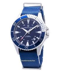 The new khaki field mechanical is a faithful recreation of its original 1960s forebear and is true to hamilton's military heritage. Hamilton Khaki Navy Scuba H82345941 Automatische Analoge Herrenuhr De