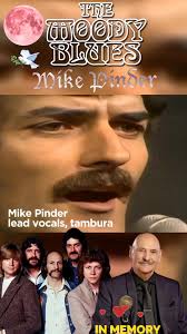 Mike Pinder Passed away 24 April 2024 at 82 the last surviving founding  member of the Rock Hall-inducted band the Moody Blues Keyboardist  Multi-instrumentalist "Mellotron Man" Pinder’s family ...