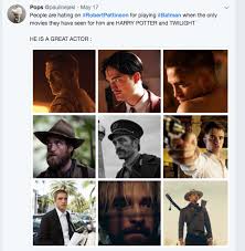 Even spiderman is talking about robert pattinson cursed meme. Robert Pattinson As The New Batman Has Spawned A Whole Lotta Memes And Reactions The New Batman Robert Pattinson Robert