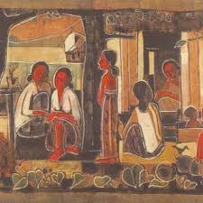 Born in 1924 in bogor in java, he came to the country in 1947 and is known for his european realistic paintings. Mohd Hossein Enas Admonition 1959 Oil On Canvas 110 X 88cm Download Scientific Diagram