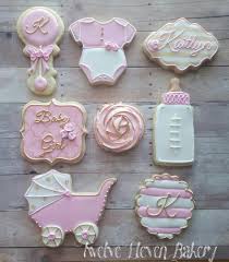 Fathers day party table with cake and gifts. Baby K Shower Cookies Baby Shower Cookies Girl Baby Shower Cookies Baby Girl Cookies