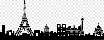 Maybe you would like to learn more about one of these? Eiffel Tower Drawing Skyline Silhouette Wall Decal Digital Art Paris Landmark Black And White Eiffel Tower Skyline Silhouette Png Pngwing