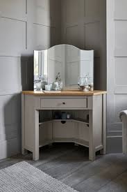 Modern contemporary dressing table designs in wood, metal and glass. Buy Malvern Dove Grey Corner Dressing Table From The Next Uk Online Shop