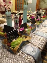 Pin By Thejewishhostess Blogger On Passover Table Settings Passover Table Setting Passover Table Passover Table Decorations