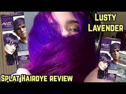 Bleach, peroxide, hair color, easy to follow instructions, including gloves. Splat Lusty Lavender Hair Dye Review Youtube