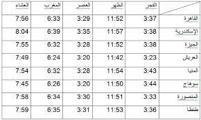 مواقيت الصلاة فى الإسماعيلية وقت صلاة الفجر 3:19 وقت الشروق 5:01 م موعد آذان الظهر 11:57 م موعد آذان العصر 3:35 م موعد آذان المغرب 6:54 م موعد آذان العشاء 8:24 م. Ù…ÙˆØ§Ù‚ÙŠØª Ø§Ù„ØµÙ„Ø§Ø© Ø§Ù„ÙŠÙˆÙ… Ø§Ù„Ø£Ø±Ø¨Ø¹Ø§Ø¡ 2 Ù…Ø§ÙŠÙˆ 2018 ØµÙˆØª Ø§Ù„Ø£Ù…Ø©