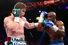 Saul Canelo Alvarez Vs Floyd Mayweather Jr Cbs Los Angeles Floyd Mayweather Boxing Training Workout Floyd Mayweather Boxing