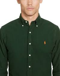 Slim Garment Dyed Oxford Shirt Slim Fit Casual Shirts Ralphlauren Com Slim Fit Casual Shirts Oxford Shirt Polo Shirt Style