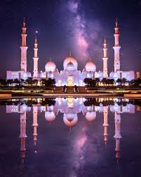 I Have Found This Perfect Reflection Of The Sheikh Zayed Mosque In The Pond Of Wahat Al Karama The Oasis Of Dig Sheikh Zayed Grand Mosque Grand Mosque Mosque