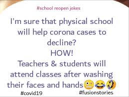 Obviously it's the past tense. Funny School Jokes Corona Virus Jokes School Reopen Jokes Teacher Students Jokes Fusion Stories Fusionstories