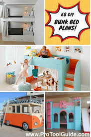Best 25 diy loft bed with slide plans. 68 Amazing Diy Bunk Bed Plans